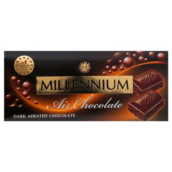 Millennium Black Air Chocolate 85g - buy, prices for Ideal - photo 1