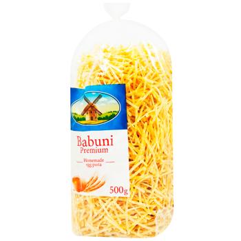 Babuni Premium №2 Egg Noodles Pasta 500g - buy, prices for Torba - photo 2