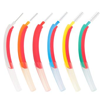Edel White Brush for Interdental Spaces S 0.6mm 6pcs - buy, prices for ULTRAMARKET - photo 2