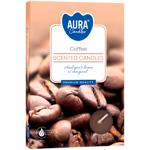 Свічка ароматична Aura Coffee 6шт