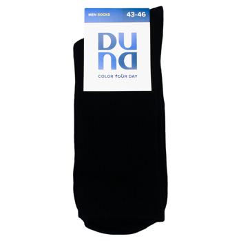 Duna Men's Black Socks s.27-29