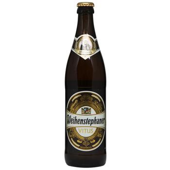 Пиво Weihenstephaner Vitus 7,7% 0,5л - купить, цены на КОСМОС - фото 1