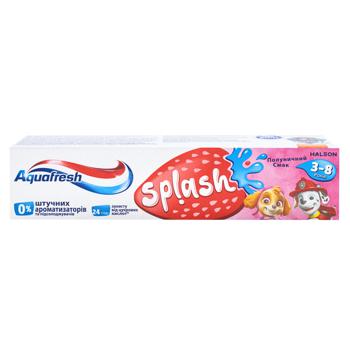 Зубная паста Aquafresh Splash для детей 3-8 лет 50мл