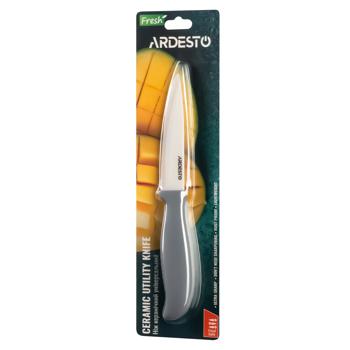 Ardesto Fresh AR2120СB Gray Ceramic/plastic Universal Knife 9.7cm - buy, prices for - photo 1