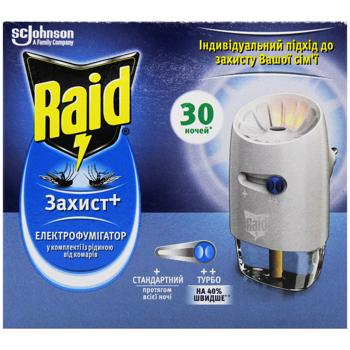 Raid Protect plus Electrofumigator 30 nights - buy, prices for Auchan - photo 2