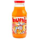 Сік Bunio морква-персик-яблуко 0,33л