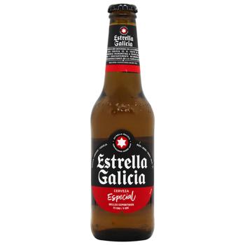 Estrella Galicia Especial Light Beer 5.5% 0.33l