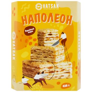 Торт Вацак Наполеон 420г - купити, ціни на ЕКО Маркет - фото 2