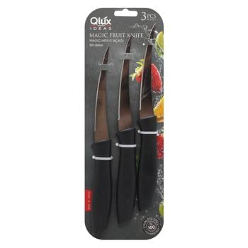 Qlux Ideas Set of Knives 25cm 3pcs - buy, prices for NOVUS - photo 1