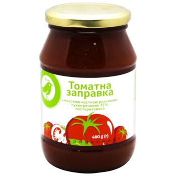 Auchan Tomato Cooking Base 15% 480g - buy, prices for COSMOS - photo 1