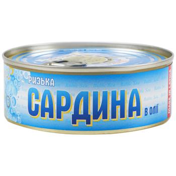 Сардини Baltic Sea в олії ключ 240 г - купити, ціни на Епіцентр FOOD - фото 1