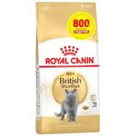 Royal Canin British Shorthair Adult сухий корм для котів 3,2 кг + 800 г
