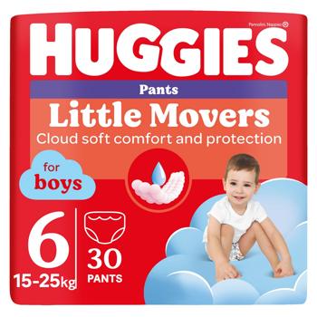 Подгузники-трусики Huggies Pants 6 Jumbo 15-25кг для мальчиков 30шт - купить, цены на КОСМОС - фото 1