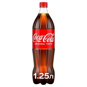 Напій газований Coca-Cola 1,25л