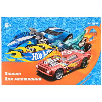 Тетрадь для рисования Kite Hot Wheels 12 листов - купить, цены на - фото 4