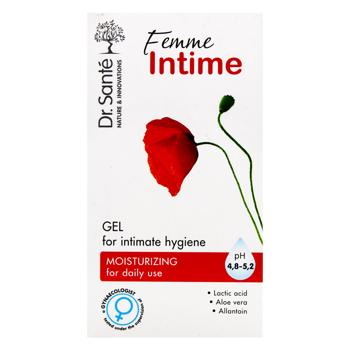 Гель для інтимної гігієни Dr Sante Femme Intime Зволожуючий 230мл - купити, ціни на - фото 2