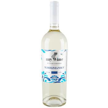 My Wine by Eduard Gorodetsky Sukholimansky White Dry Wine 11.5% 0.75l