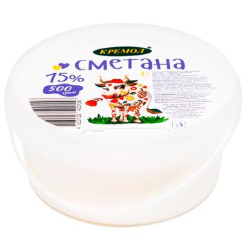 Сметана Кремол 15% 500г - купить, цены на WINETIME - фото 1