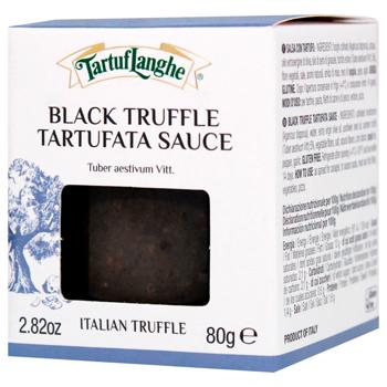 Sauce Tartuflanghe black truffle 80g - buy, prices for WINETIME - photo 1