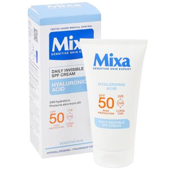 Mixa Hyaluronic Acid Face Cream SPF50+ 50ml
