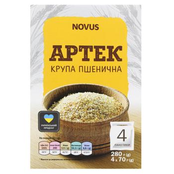 Крупа пшеничная Novus Артек 4x70г - купить, цены на NOVUS - фото 2