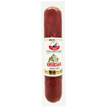 MK Rial Kyivska Boiled-smoked High Grade Sausage - buy, prices for Supermarket "Kharkiv" - photo 1