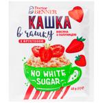 Doctor Benner Oatmeal with Strawberries 40g
