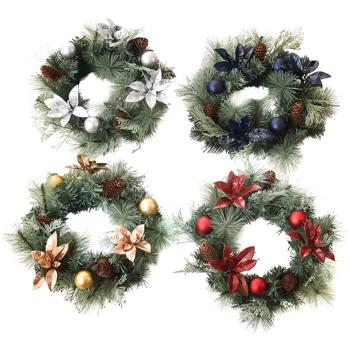 Actuel Decorated Christmas Wreath 30cm in assortment - buy, prices for Auchan - photo 1