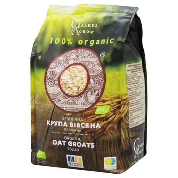 Galeks-Agro Organic Flattened Oatmeal 800g - buy, prices for Auchan - photo 2