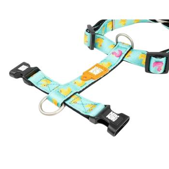 Max and Molly Polyester H-Shaped Harness for Dogs 41.5-60cm / 53-69cm / 20mm with Duckling Print - buy, prices for MasterZoo - photo 3