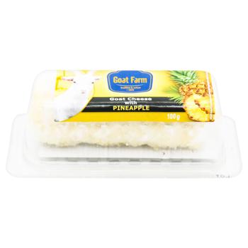 Goat Farm Goat Cheese with Pineapple 45% 100g - buy, prices for METRO - photo 3