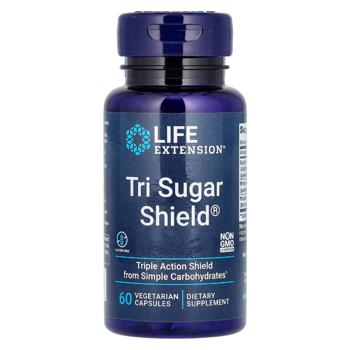 Life Extension Tri Sugar Shield Triple Action Shield from Simple Carbohydrates 60 capsules