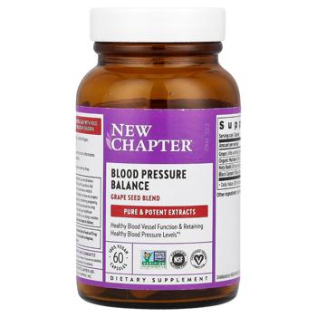 Поддержка артериального давления, Blood Pressure, New Chapter, 60 капсул - купить, цены на Biotus - фото 1