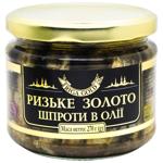 Шпроти Рижское золото в олії 270г