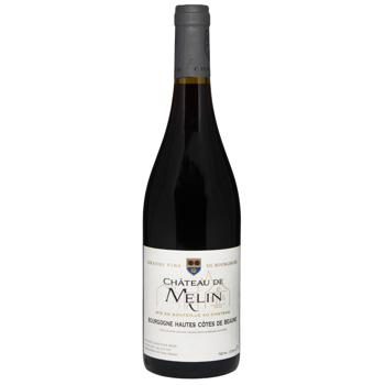Вино Chateau de Melin Bourgogne Hautes Cotes de Beaune красное сухое 12,5% 0,75л - купить, цены на КОСМОС - фото 1