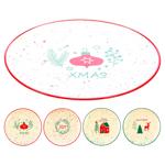 Тарілка Koopman кераміка 26,5см в асортименті