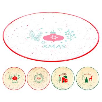 Koopman Ceramic Plate 26.5cm in assortment