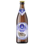 Hofbrau Munchner Weisse Unfiltered Light Beer 5.1% 0.5l