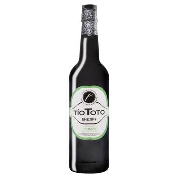 Jose Estevez Tio Toto Fino White Sweet Wine 15% 0.75l - buy, prices for ULTRAMARKET - photo 1