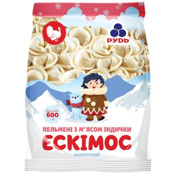 Rud Eskimos Dumplings with Turkey Meat 600g - buy, prices for MegaMarket - photo 1