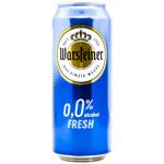 Пиво Warsteiner Fresh світле безалкогольне 0,5л
