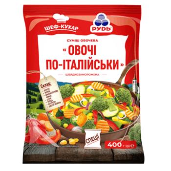 Rud Italian Style Frozen Vegetable Mix 400g - buy, prices for Chudo Market - photo 1