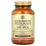 Хром піколінат, Chromium Picolinate, Solgar, 500 мкг, 120 капсул