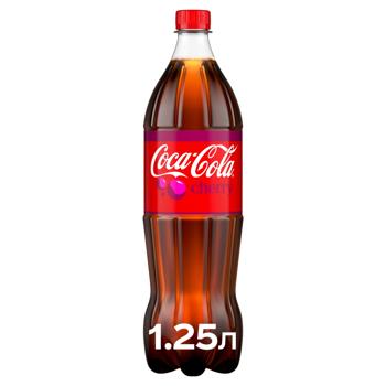 Напиток газированный Coca-Cola Cherry 1,25л - купить, цены на Таврия В - фото 1