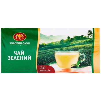 Zolotij Slon Green Tea 1.3g*25pcs - buy, prices for Epicentr FOOD - photo 2