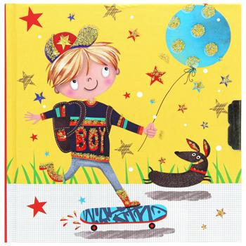 Malevaro Boy on Skateboard Children's Notebook with Lock - buy, prices for - photo 1