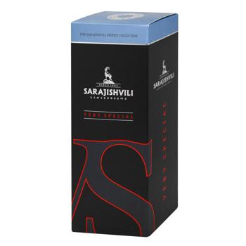 Бренді Sarajishvili VS 40% 0,7л - купити, ціни на NOVUS - фото 3