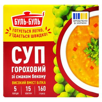 Bul Bul Pea Soup with Bacon Flavor 160g - buy, prices for Ideal - photo 1