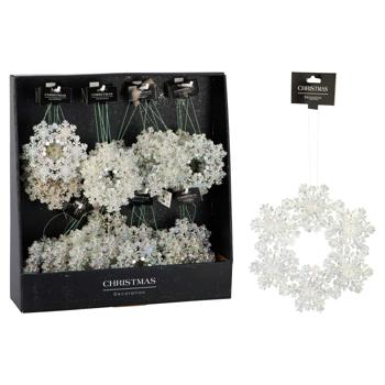 Koopman Silver Wreath Pendant 12cm