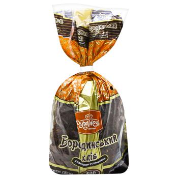 Rumyanets Borodynskyi Sliced Bread with Sunflower Seeds 500g - buy, prices for Auchan - photo 1